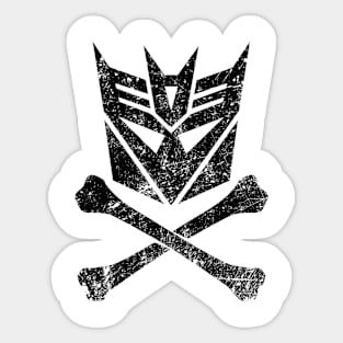 Transformers - GEN 1 - Jolly Roger Decepticons 2.0 Sticker